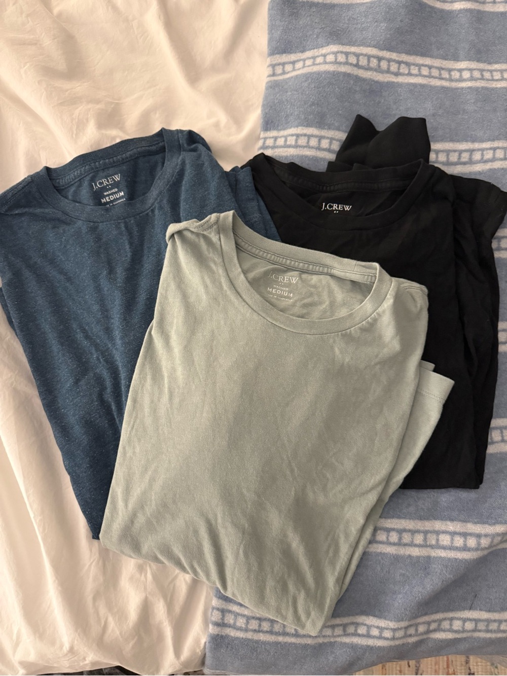 Mens J. Crew long sleeve tshirts